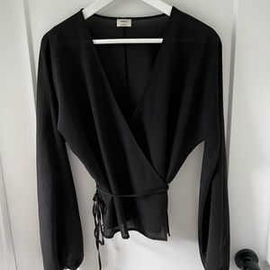 Wilfred Wrap Top - Size M